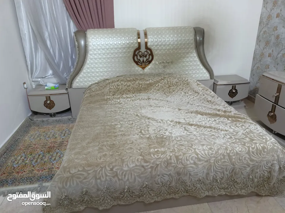 غرفة نوم تركية مستعملة نضيفة (النضافة 70%)