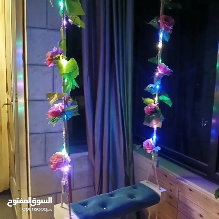 مرجيحة مزدوجة للاطفال   تمنح الطفل جوا من المتعة واللعب  مرجيحه حديد بمواصفات عاليه وتصنيع باحدث الم
