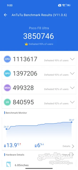 poco f8 ultra  512GB+16 ram