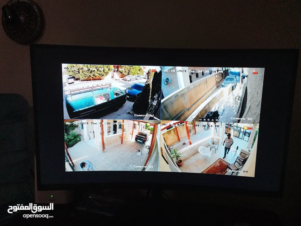 كاميرات مراقبة ملون ليل نهار هيكفيجن Hikvision
