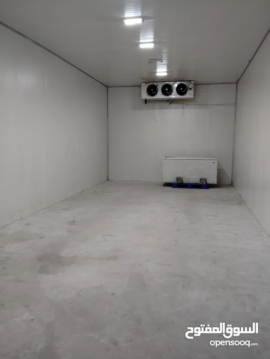 20 ft  room freezer and 40feet room refrigerator