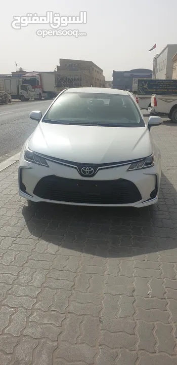 toyota corolla 2021 gcc neat clean driven 96000 km price 52000 aed