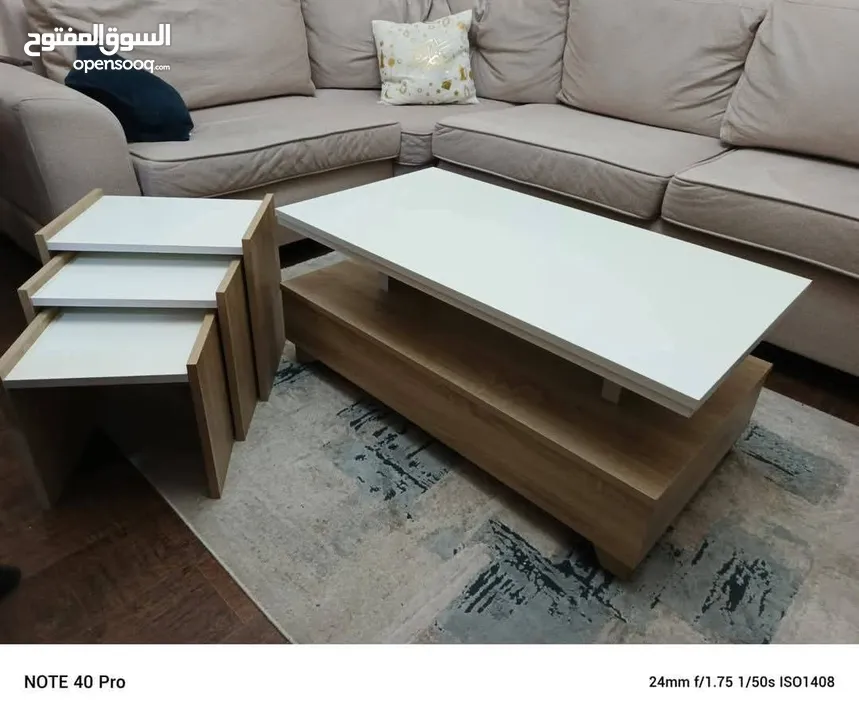 طاولات وسط مع سيرفس
