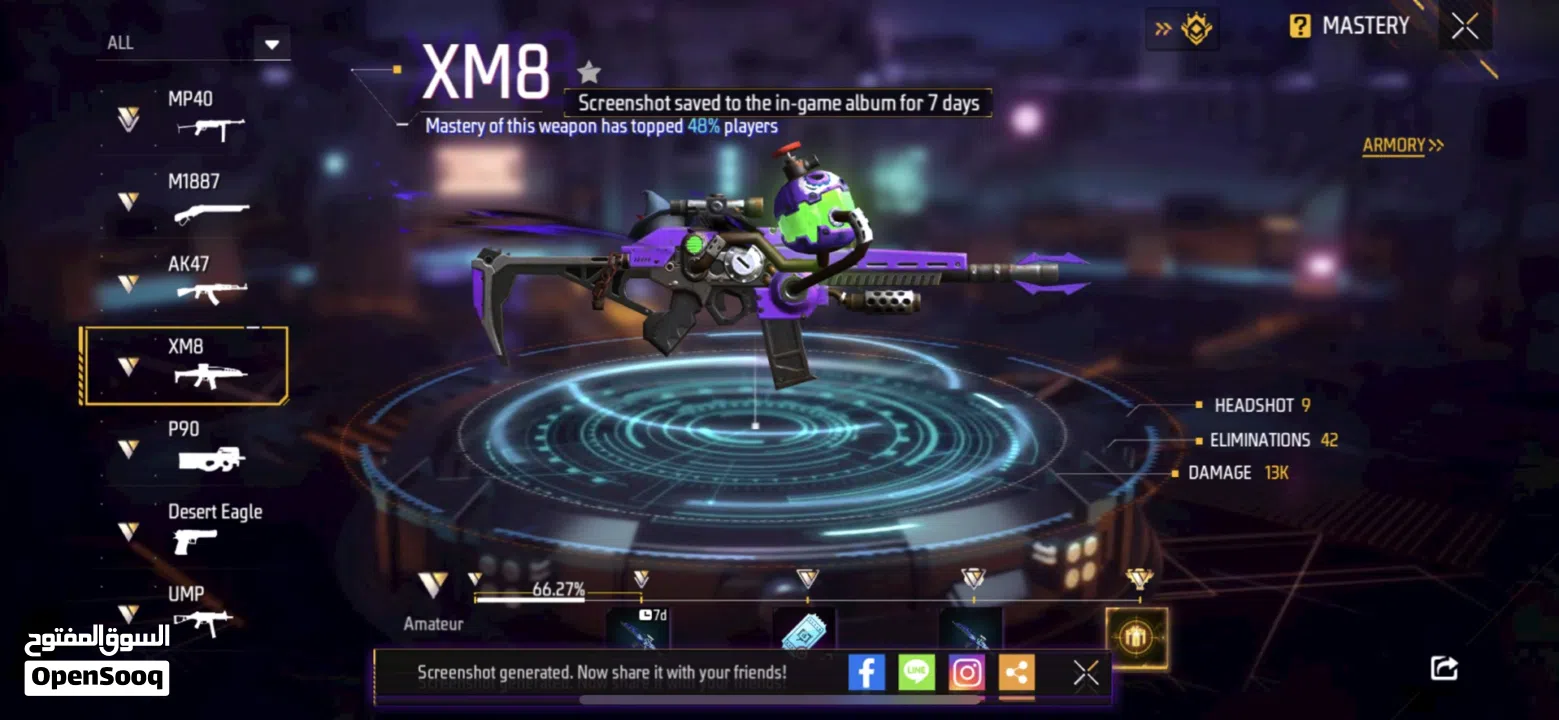 Free fire acc for sale-حساب فري فاير  للبيع ((يلي حاب يستفسر يشوف الوصف))