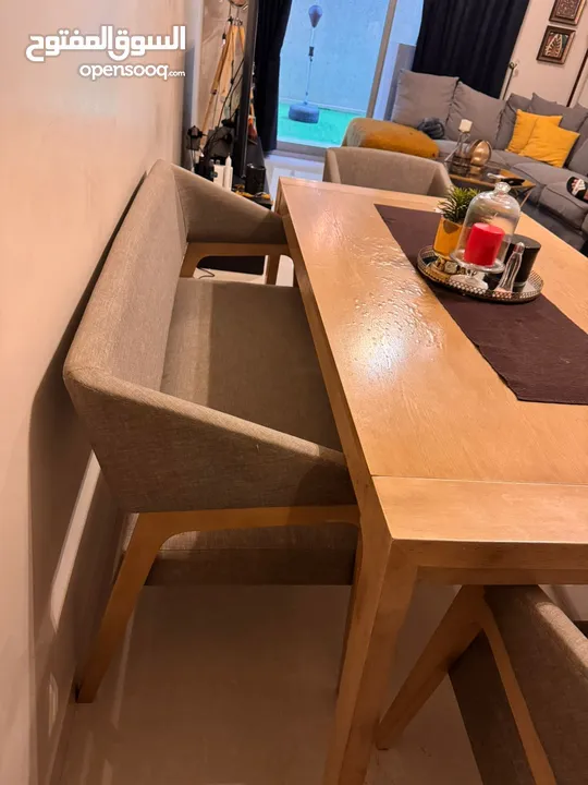 Dining Table 6 Seater from Home R Us