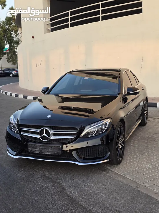 Mercedes-Benz C200 model 2015 gcc full option Original paint