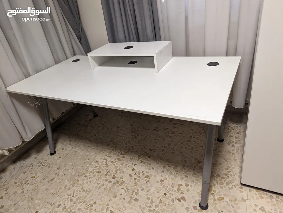 Office desk thyge 80x160cm مكتب