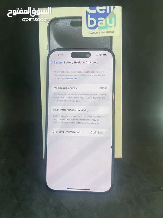 iPhone 15pro 256G شبه جديد