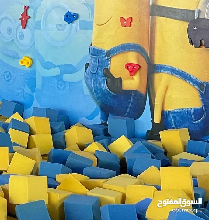 مكعبات اسفنجية و مواسير فوم تغليف حديد مناطق الالعاب