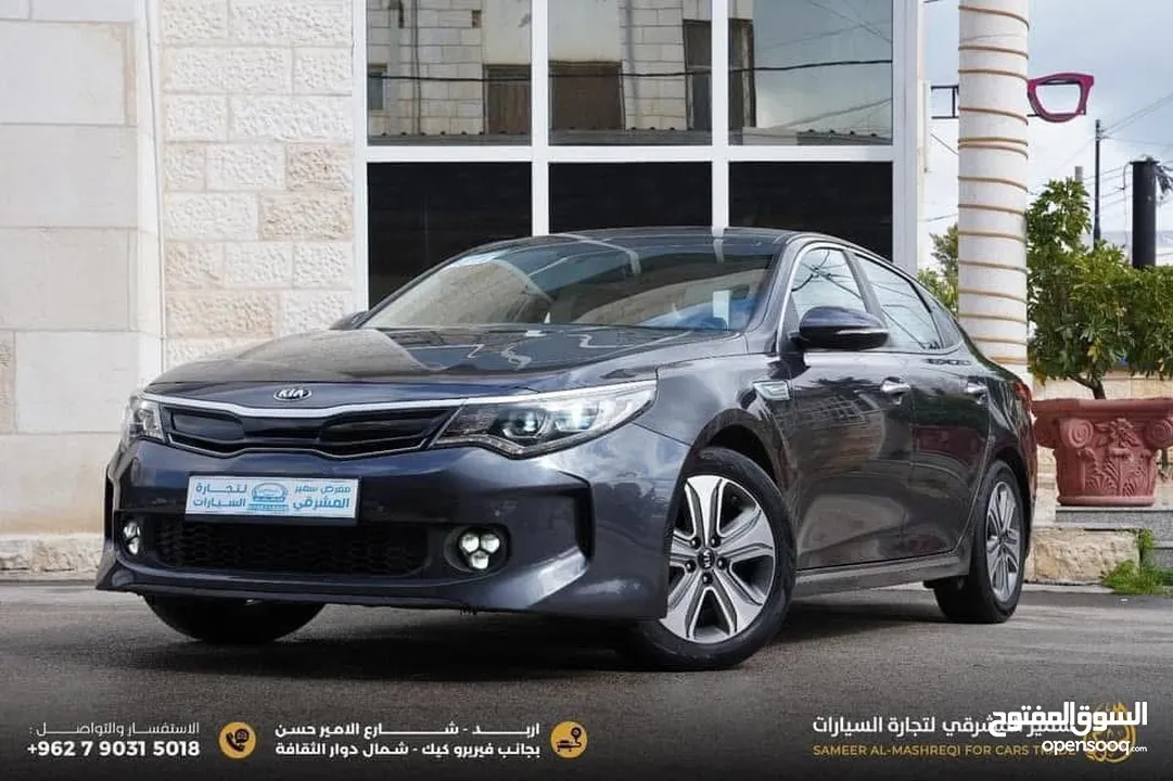 كيا K5  موديل 2018 فل كامل أعلى صنف بحالة الشركة  فحص كامل