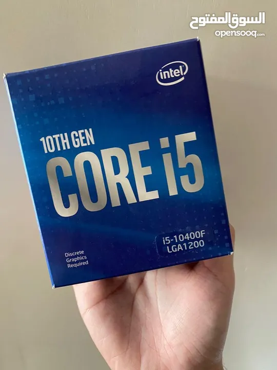 SPU CORE i5 intel 12400f معالج اي فايف جيل الثاني عشر  يأتي بدقة تصنيع 14 نانومتر وبمعمارية 64 بت