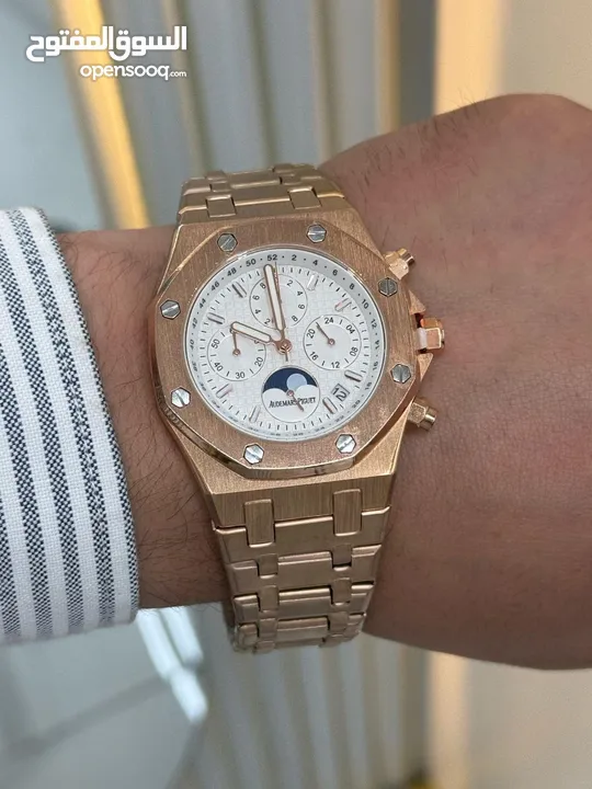 Audemars Piguet  أوديمار بيغيه ساعة فاخرة تجمع بين الحرفية السويسرية والتصميم الأنيق