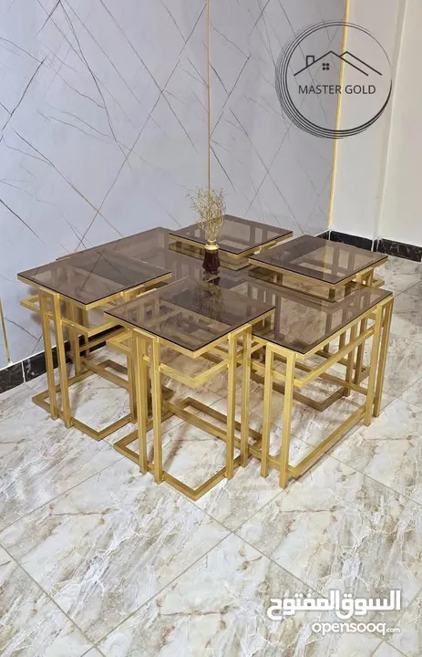 طاولات مودرن بأسعار تنافسيه وجوده عاليه