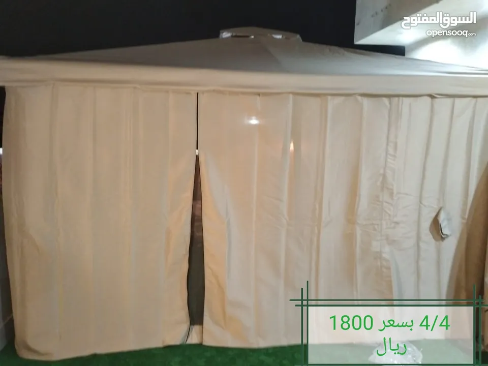 خيمة للحديقه اوالسطح والمناطق المفتوحه