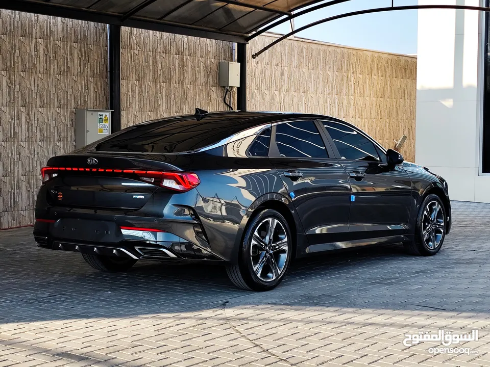 كيا K5 HYBRID الشكل الجديد حرة وارد كوري فحص كامل بحالة الوكالة وصول جديد من كوريا