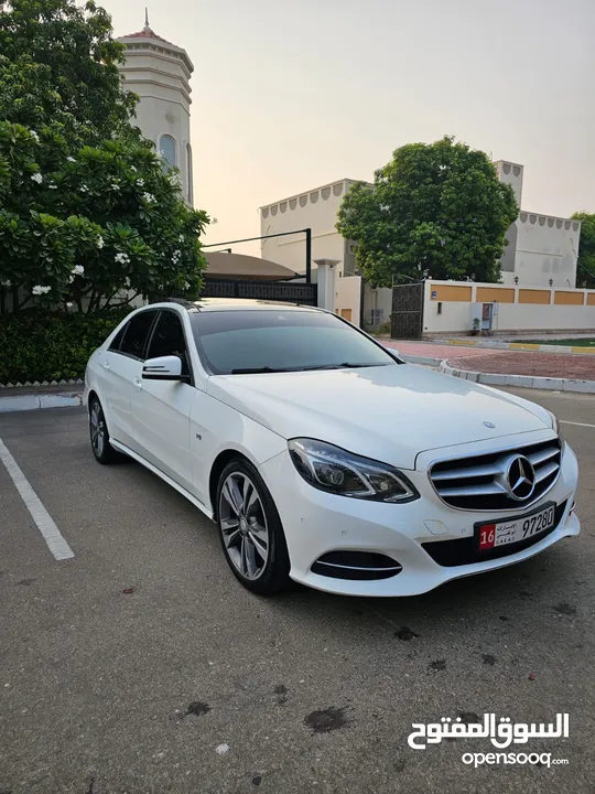 مرسيدس خليجي E300 AMG  موديل 2014 GCC فل أوبشن أعلى فئة من فئات E