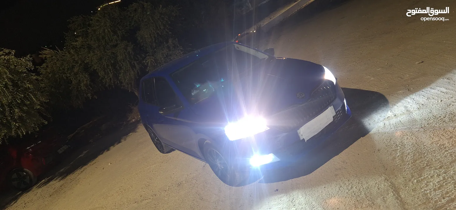 سيارة فابيا هاتشباك تصنيع 2020 black edition