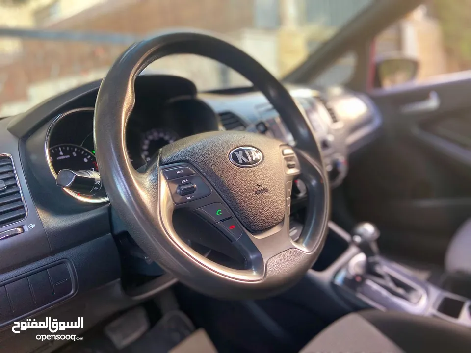 كيا سيراتو 2018 دفعه 950 تسليم مفتاح فحص كامل 7 جيد وارد الوكاله