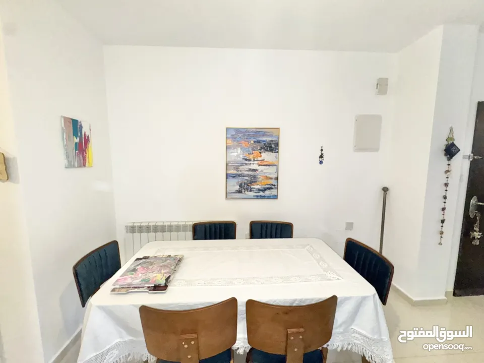 شقة مفروشة مع حديقة ومدخل خاص خلف الانجيلية