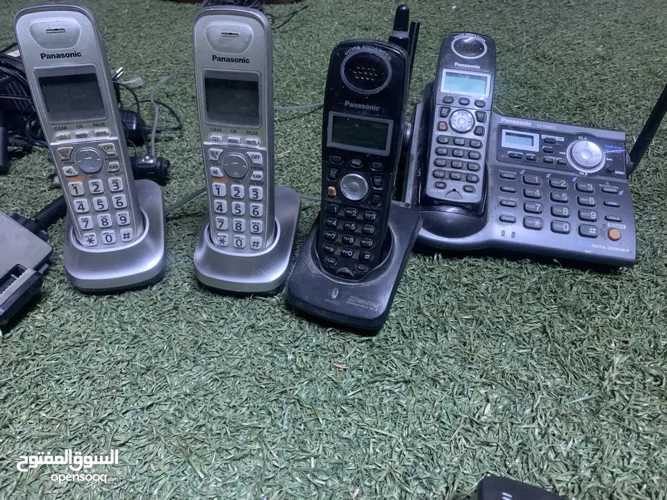 هواتف Panasonic ارضي وارد امريكا بحالة جيدة جدا