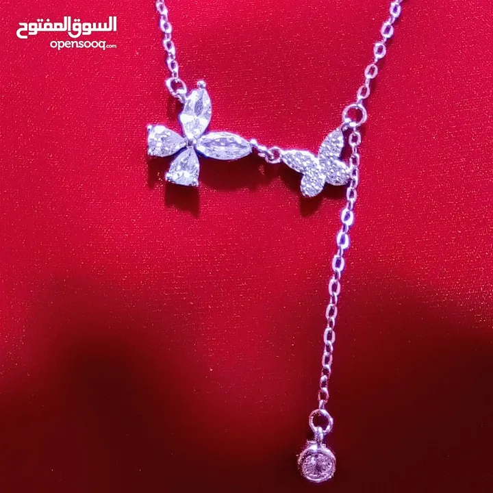 سنسال فضة عيار 925 بأسعار خيالية شامل البكج