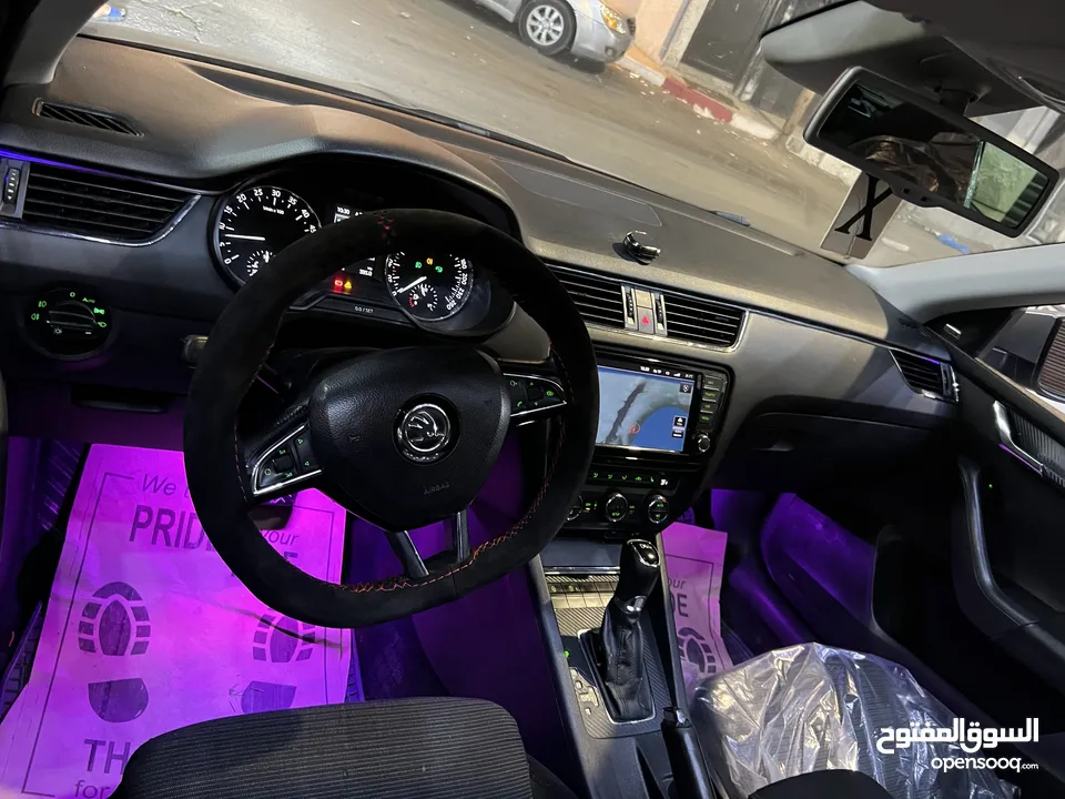 سكودا اوكتافيا 2016 مطور 1600 ديزل جير اتوماتيك فل الفل اضافات بنورامااااا بسعررررر محرقه ع الكاش