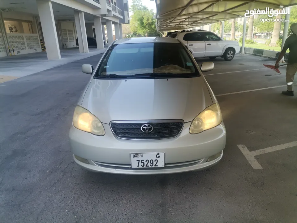 corolla altis 2005 low mileage , no accident , leather seats good condition just buy and drive