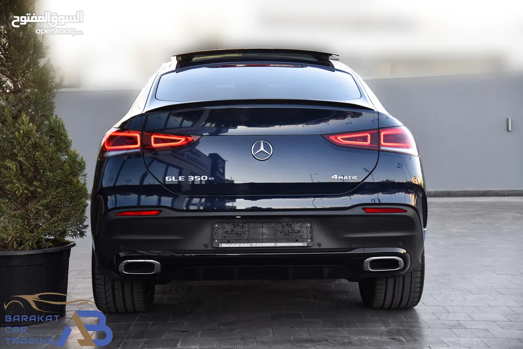 مرسيدس GLE بلج ان هايبرد نايت بكج 2021 Mercedes GLE350e Coupe 4MATIC Plug In Hybrid AMG Night Packag