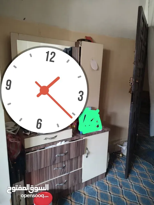 غرفه نوم مستخدم نضيف