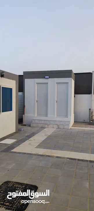 كرفان ضد الحريق تصميم حسب الطلب
