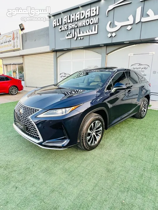 لكزس RX350//2020 أزرق ديواني