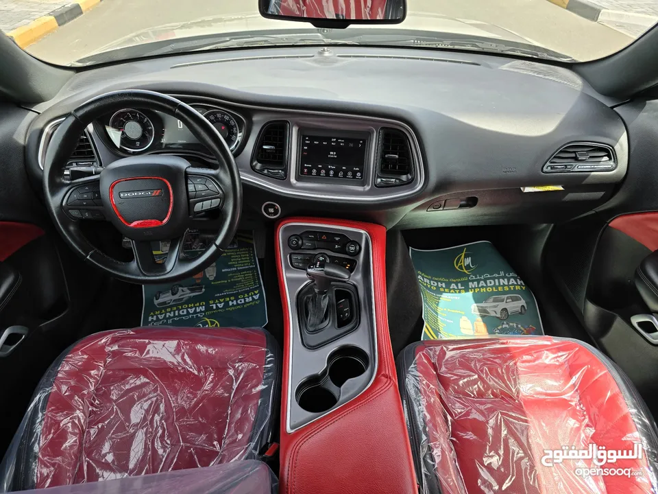 دردج تشالنجر 2019 V6 وارد جاهزه للتسجيل والاستخدام بحاله ممتازه