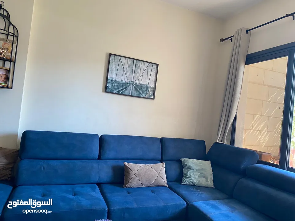 كنب زاوية بحالة جيدة للبيع 2500 شيكل سعر نهائي