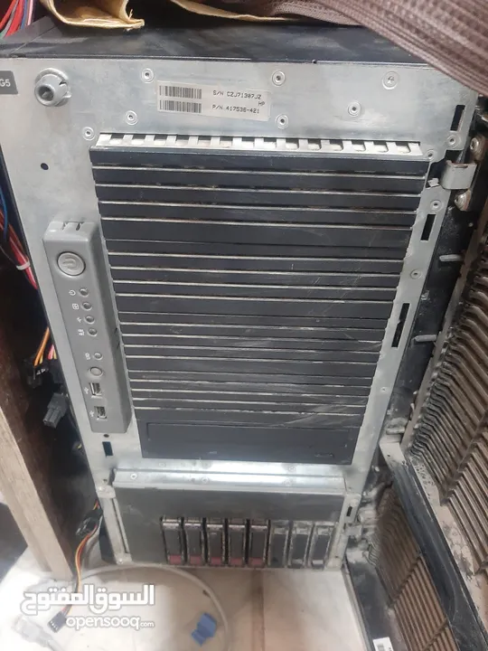 server HP 350ml  Five harddesk Sata 143 windows server 2012R2