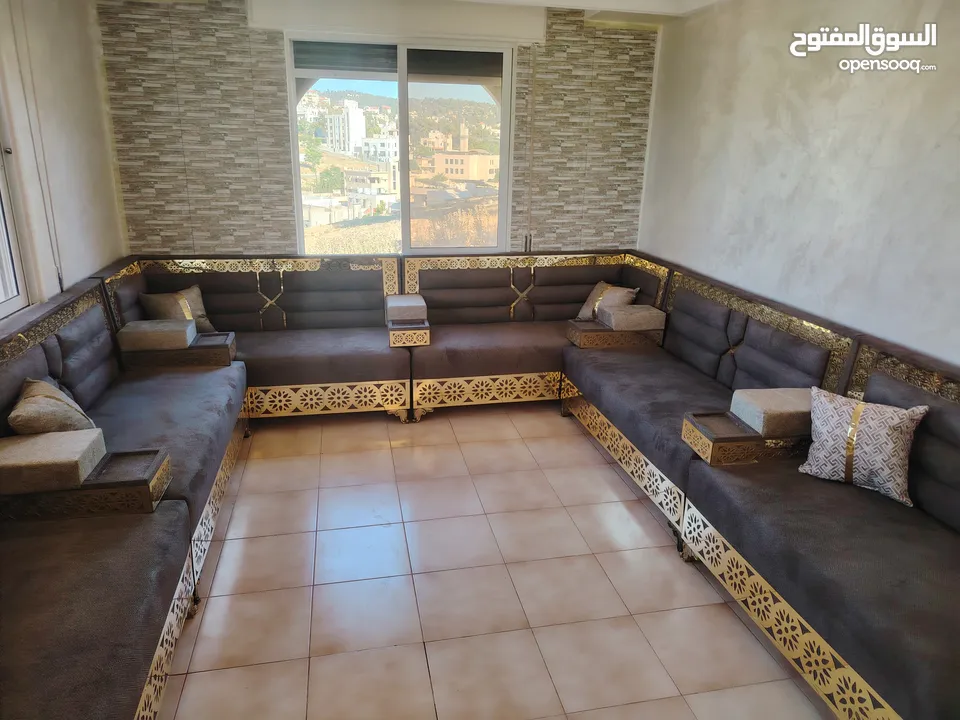 مفروشات تفصيل جميع الموديلات خزائن حائط وغرف نوم وغ ف قعده واطقم كنب