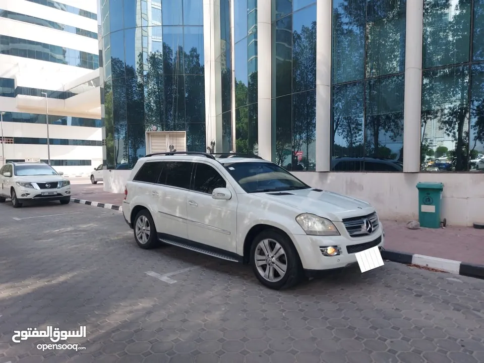 DHS 14,500/= MERCEDES GL 450 2008 GCC ( خليجي فل اوبشن ) TOP