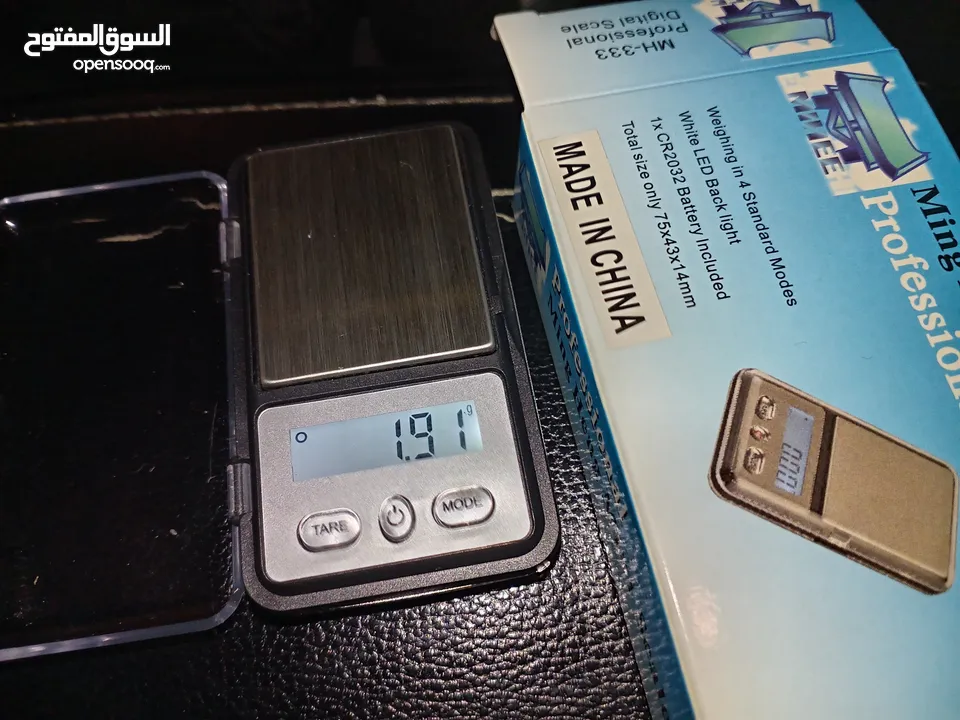 ميزان ذهب  جيب صغير و دقيق جدا 4 اصفار   موازين الذهب و مستحضرات مواد اوليه  الثمينه