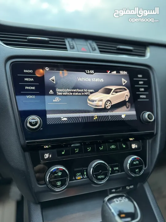 سكودا اوكتافيا 2018 ديزل 2.0 اوتومات 6 غيار فل بانوراما ليدات حررق سعرر 79.000 شيكل