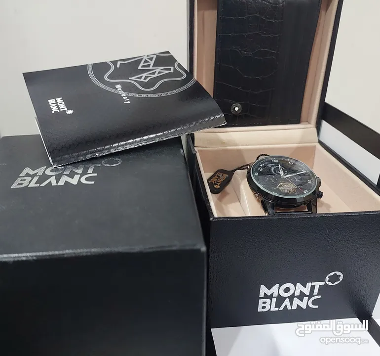 Montblanc Automatic Chronograph Watch mirror copy