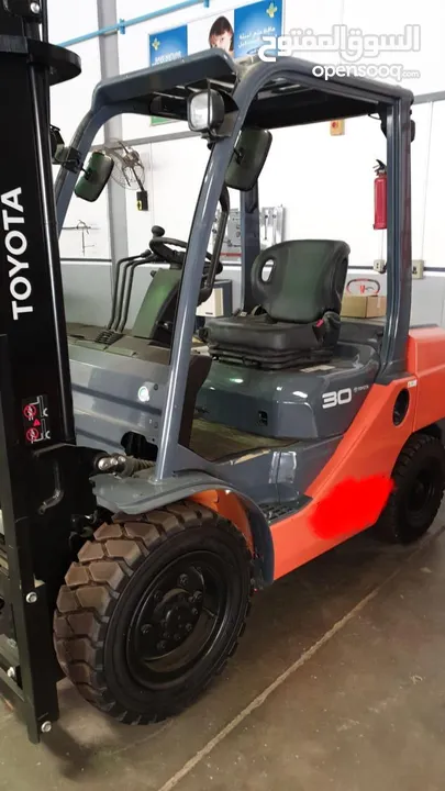 فورك لفت للايجار شهري سنوي  NEW Forklift for rent monthly & eyers