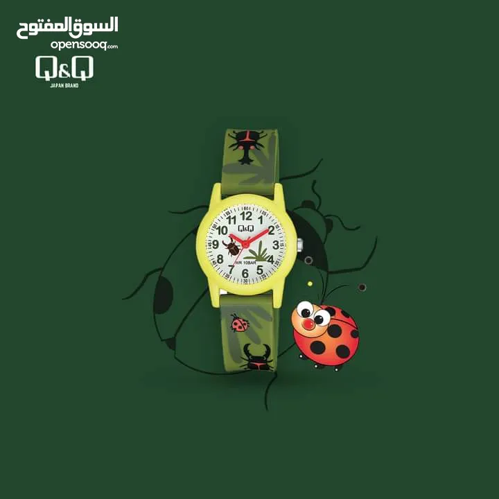 ساعات Q&Q للاطفال ولادي و بناتي عدة رسومات