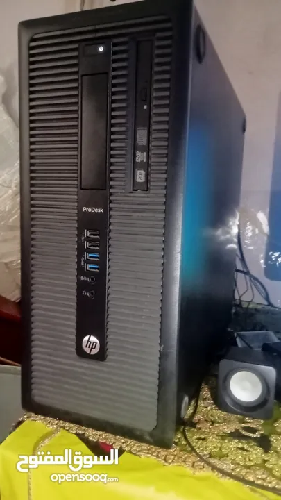 كسية كمبيوتر للبيع HP ProDesk 600 G1 Tower Core I5-4570 Ram 8G HDD 500G