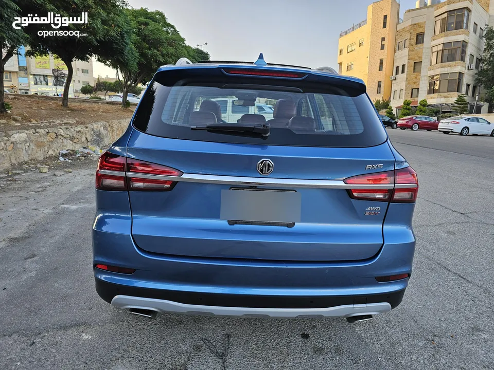 بسعر مغري بداعي السفر MG RX5 2020 بحالة الجديدة وارد وكفالة الوكالة فل الفل أعلى صنف فحص اوتوسكور A