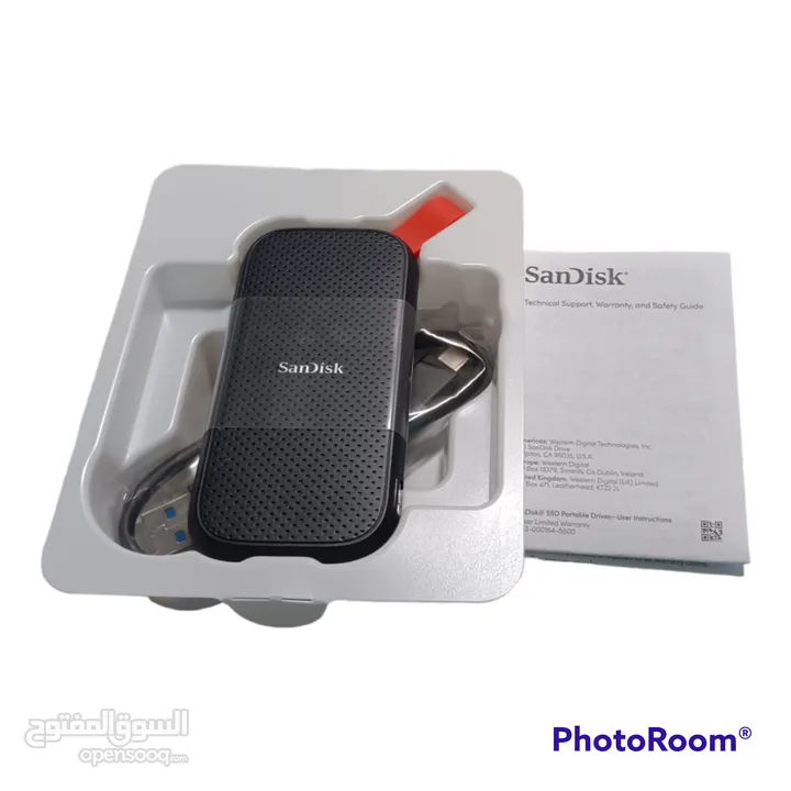 هاردسك خارجي نوع ساندسك 1 تيرا SanDisk portable SSD 1TB