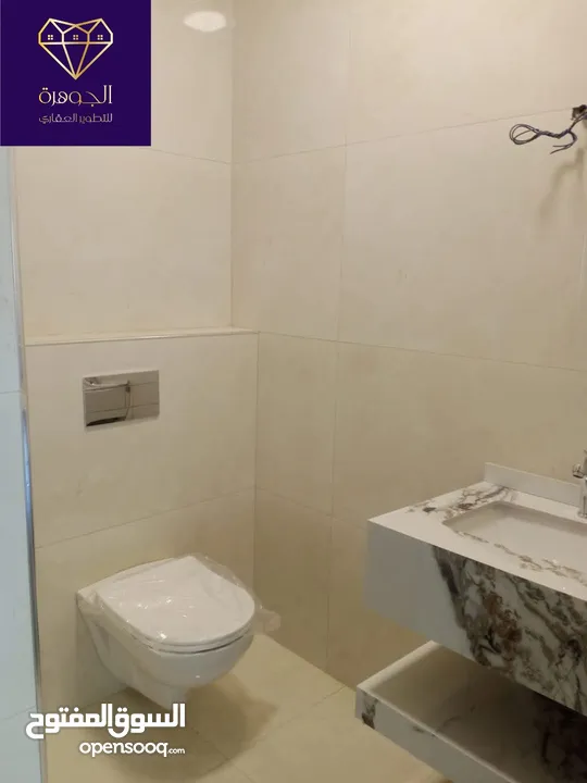 طابق اخير مع روف دوبلكس فاخر لم يسكن لقطه وبسعر مغري جداااا عرض خاص يا بلاش في أرقى واجمل مناطق خلدا