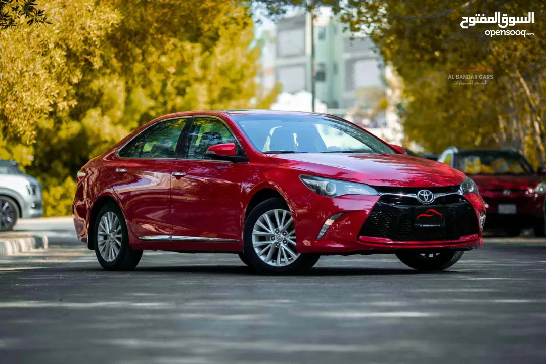 TOYOTA CAMRY – FULL OPTION 2017 RED BEST PRICE EXCELLENT CONDITION