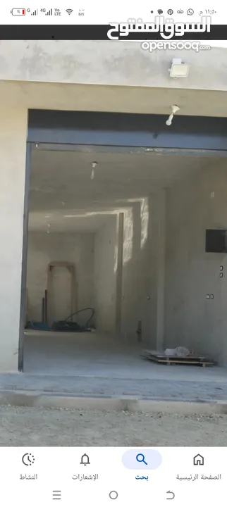 مخازن مع ساحه بمساحه 400م مع ماءوكهرباء