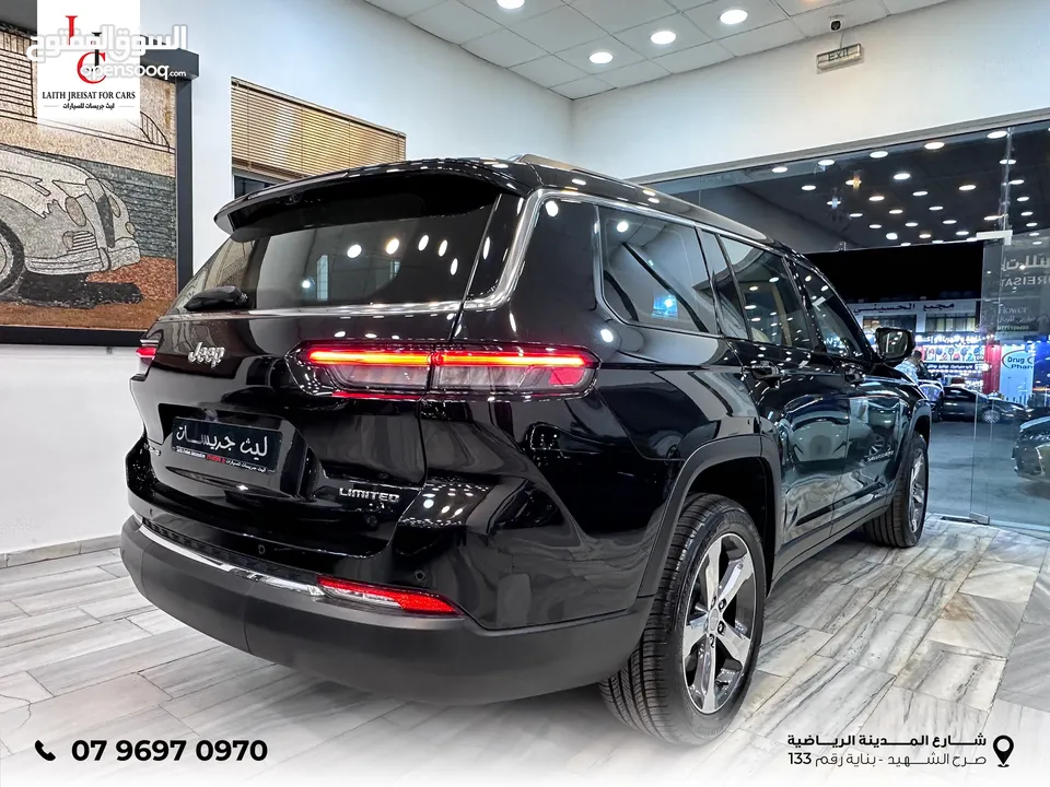‎جيب جراند شيروكي L ليميتد دفع رباعي V6 3.6L اعلى صنف 2022 ‏Jeep Grand Cherokee L Limited