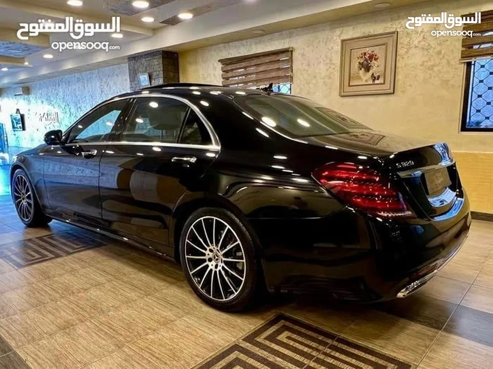 مرسيدس S 320 AMG فل كامل الاضافات موديل 2019 نظيفه جدا واعلى مواصفات