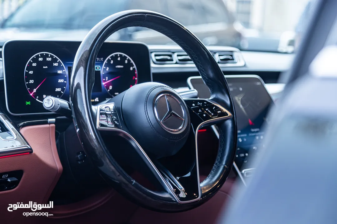 Mercedes S450 2022 Amg kit Mild hybrid 4matic    السيارة وارد الشركة و قطعت مسافة 64,000 كيلو